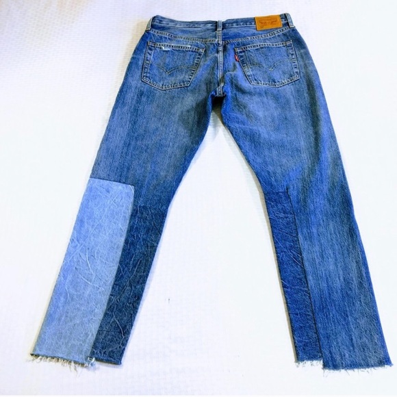 levi’s patchwork jeans - Picture 6 of 8